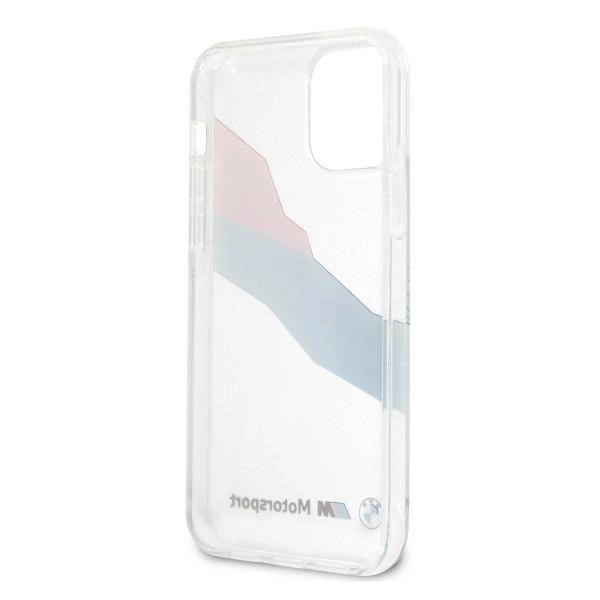Etui BMW BMHCP12LSKTGT iPhone 12 Pro Max 6,7" transparent hardcase Motorsport Tricoloreng