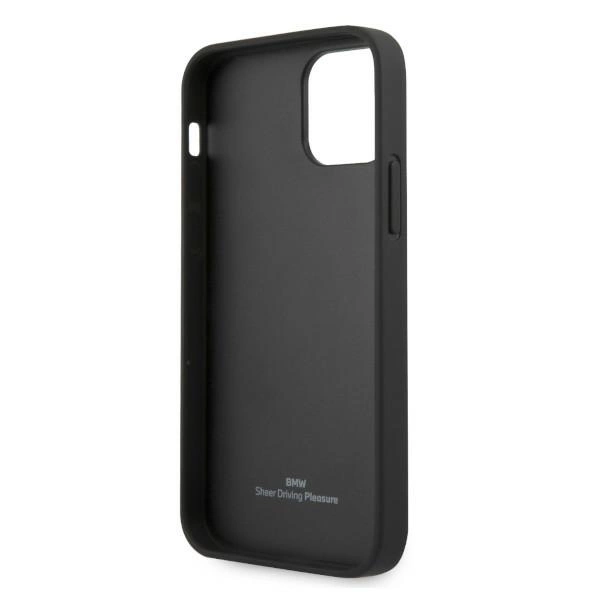 Etui BMW BMHCP12MRSPPR iPhone 12/12 Pro 6,1" czerwony/red hardcase Leather Curve Perforateeng