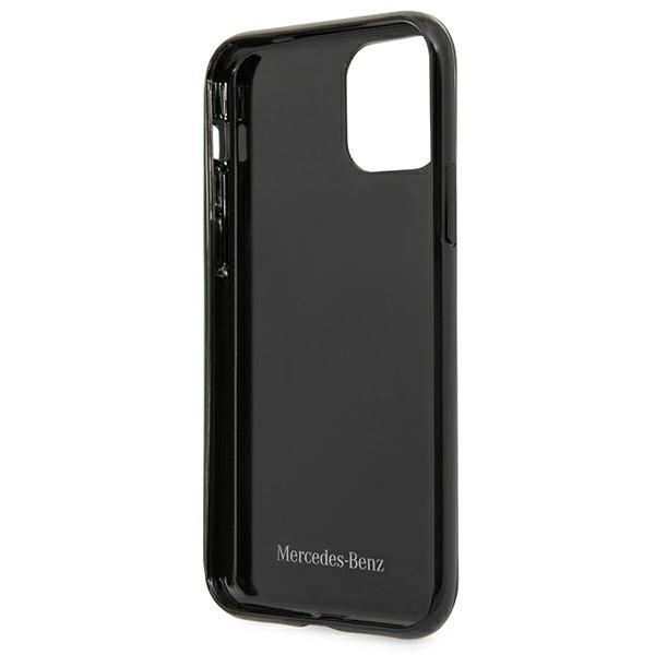 Mercedes MEHCN61ESPBK iPhone 11 6,1" / Xr czarny/black hardcase Silver Stars Patterneng