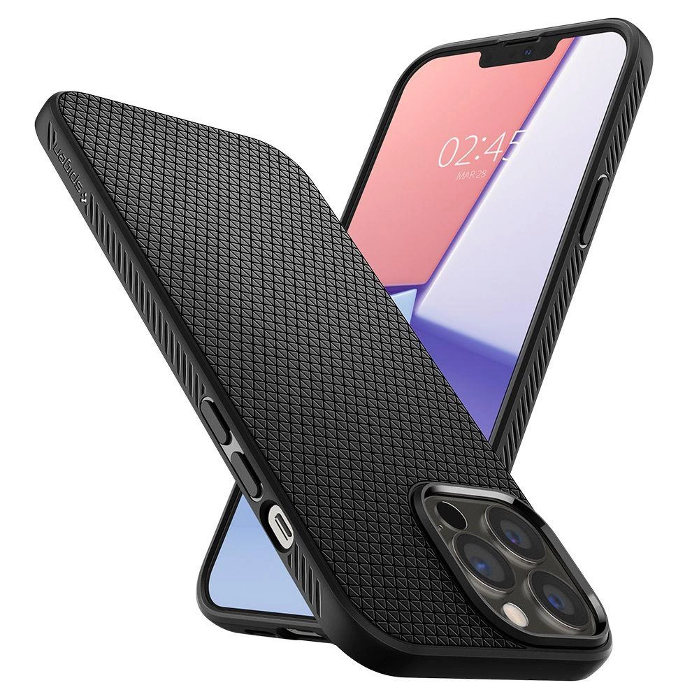 Spigen Liquid Air iPhone 13 Pro Case - Matte Blackeng