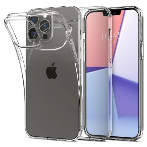 Spigen Liquid Crystal iPhone 13 Pro Case - Cleareng