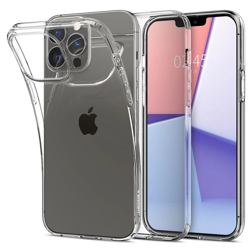 Spigen Liquid Crystal iPhone 13 Pro Case - Cleareng