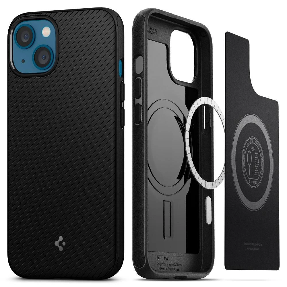 Spigen Mag Armor Case with MagSafe for iPhone 13 - Matte Blackeng