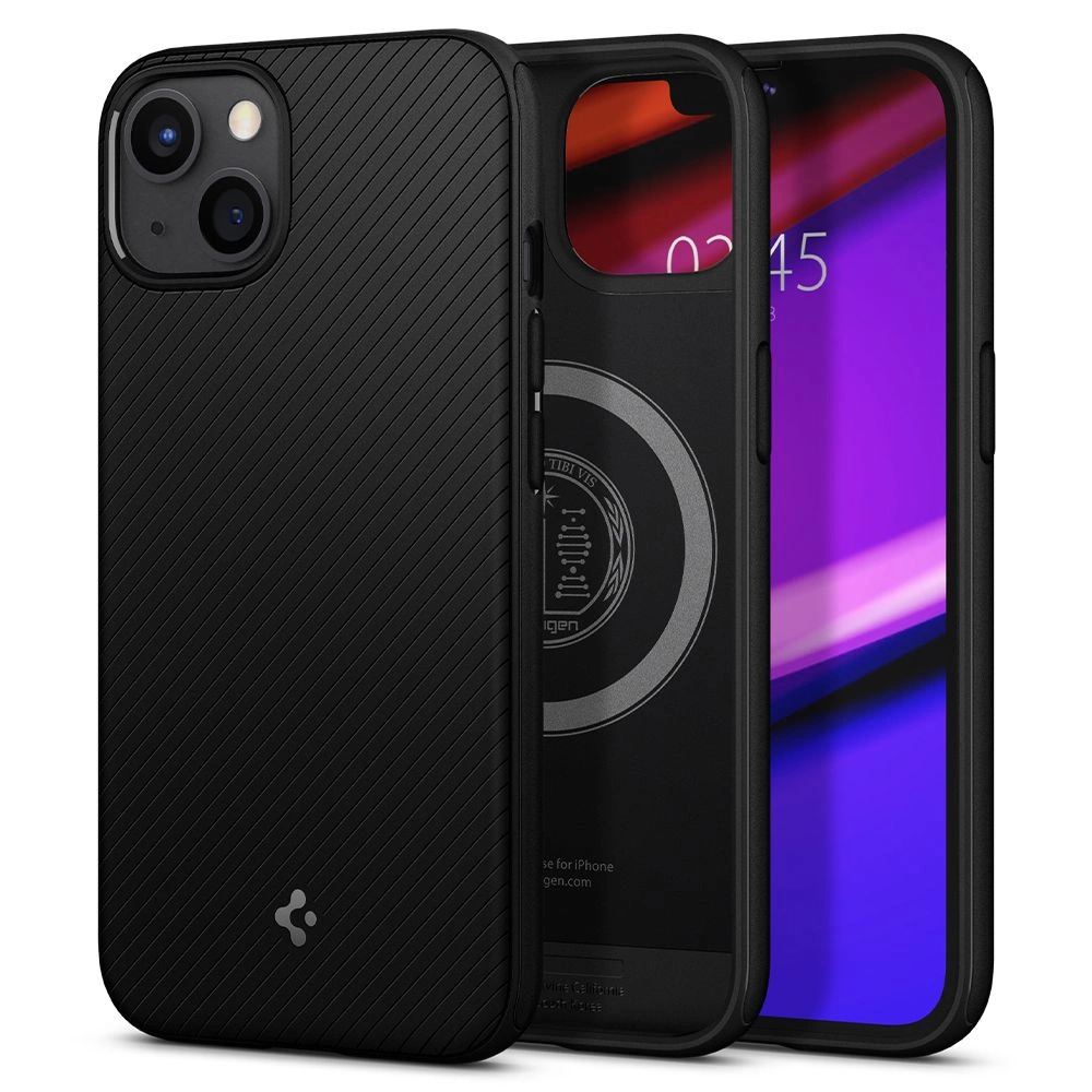 Spigen Mag Armor Case with MagSafe for iPhone 13 - Matte Blackeng