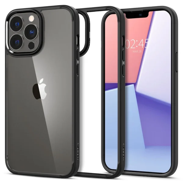 Spigen Ultra Hybrid iPhone 13 Pro Case - Matte Blackeng