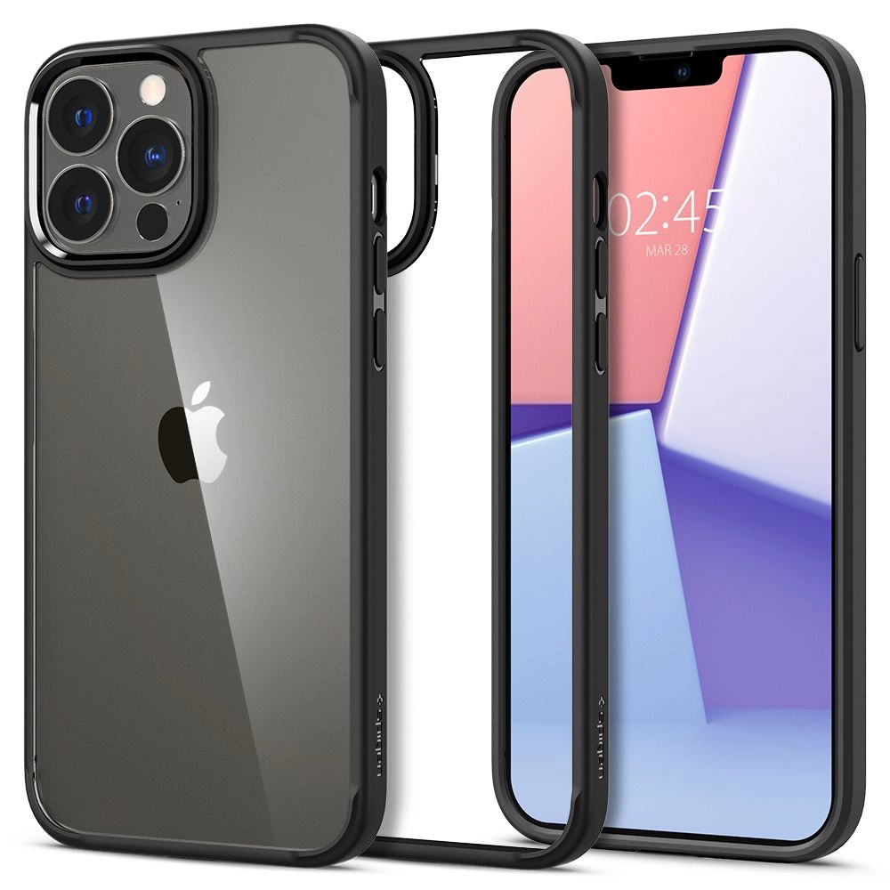 Spigen Ultra Hybrid iPhone 13 Pro Case - Matte Blackeng