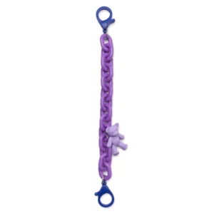 Color Chain (rope) colorful chain phone holder pendant for backpack wallet purpleeng