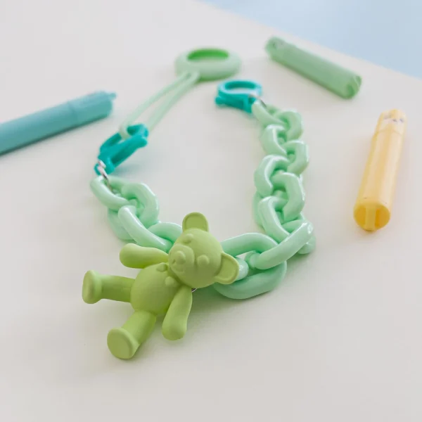Color Chain (rope) colorful chain phone holder pendant for backpack wallet pinkeng