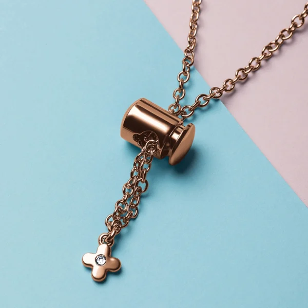Replacment metal band bracelet strap for Xiaomi Mi Band 6 / 5 / 4 / 3 rose goldeng