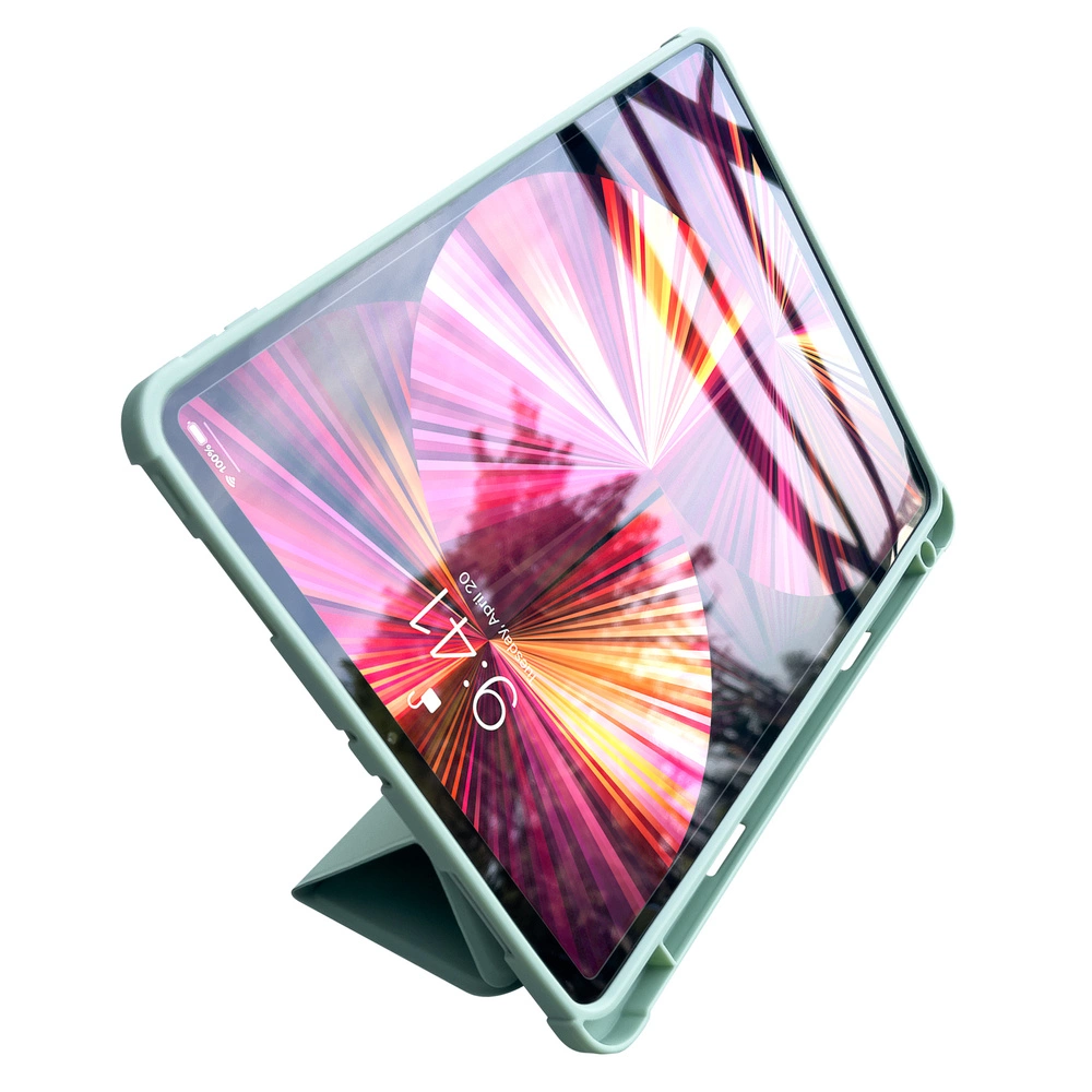 Stand Tablet Case Smart Cover case for iPad Pro 11 '' 2021/2020 with stand function greeneng