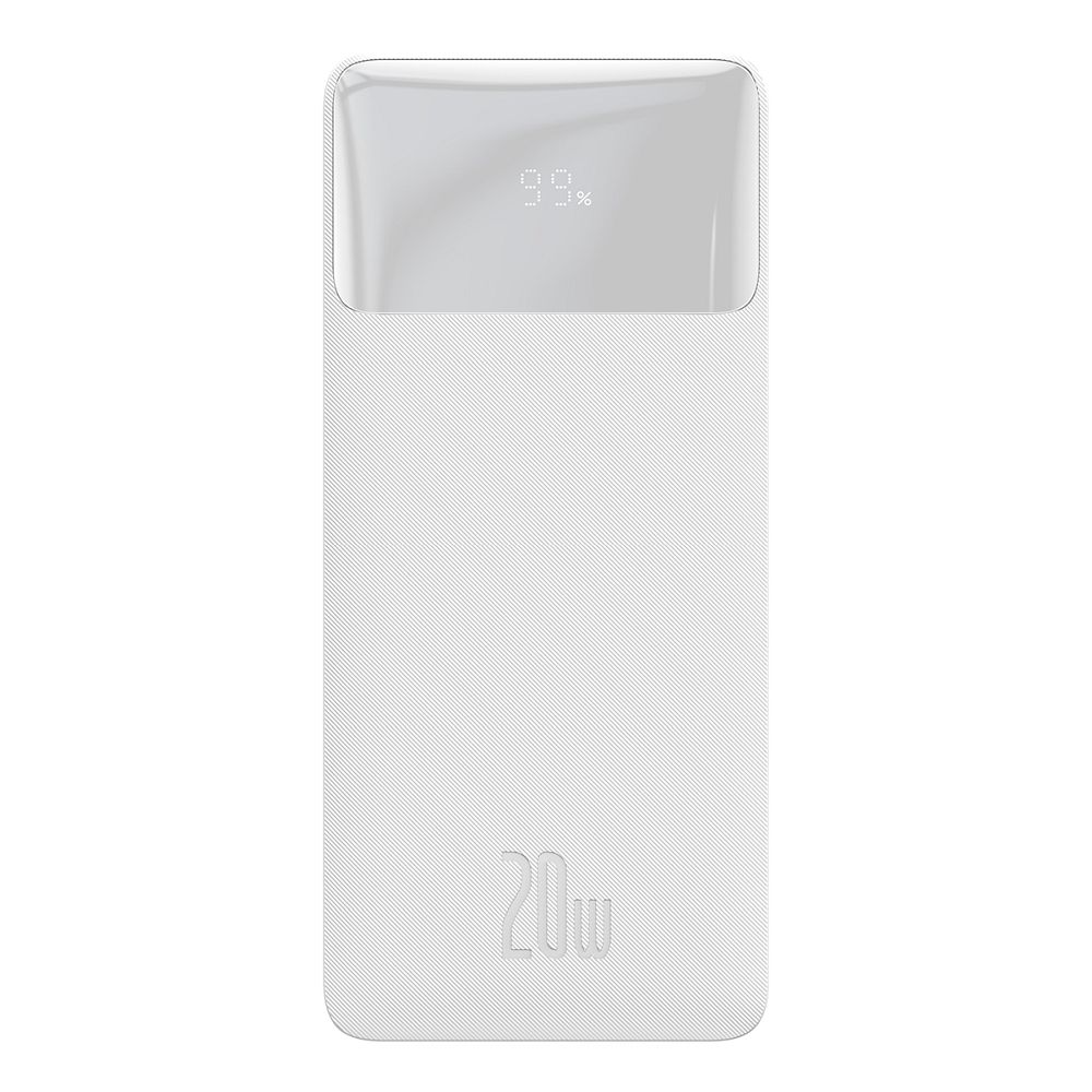 BASEUS powerbank 20000 mAh PD QC3.0 3A 20W PPBD050302 white