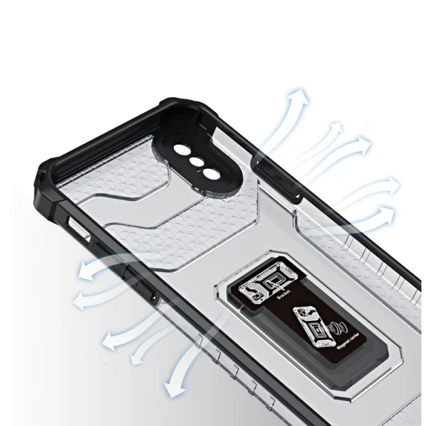 Crystal Ring Case Kickstand Tough Rugged Cover for iPhone XS Max greeneng