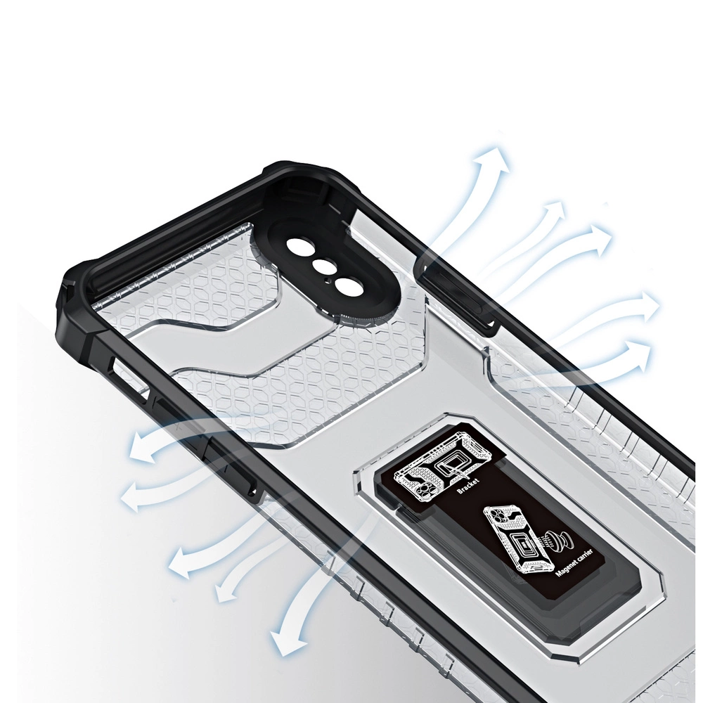 Crystal Ring Case Kickstand Tough Rugged Cover for iPhone XS Max greeneng
