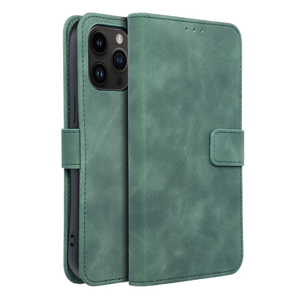 774038cab33599487bed7d45ee0adc05 TENDER Book Case for IPHONE 14 Pro Max green