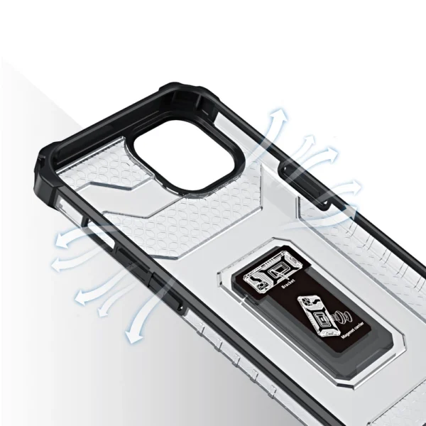Crystal Ring Case Kickstand Tough Rugged Cover for iPhone 12 mini blackeng
