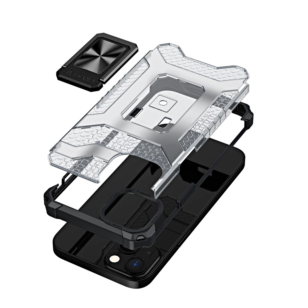 Crystal Ring Case Kickstand Tough Rugged Cover for iPhone 13 mini blackeng