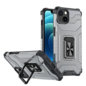 Crystal Ring Case Kickstand Tough Rugged Cover for iPhone 13 blackeng