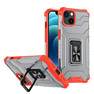 Crystal Ring Case Kickstand Tough Rugged Cover for iPhone 13 redeng