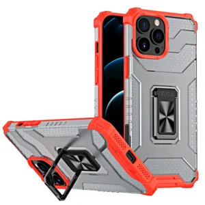 Crystal Ring Case Kickstand Tough Rugged Cover for iPhone 13 Pro Max redeng