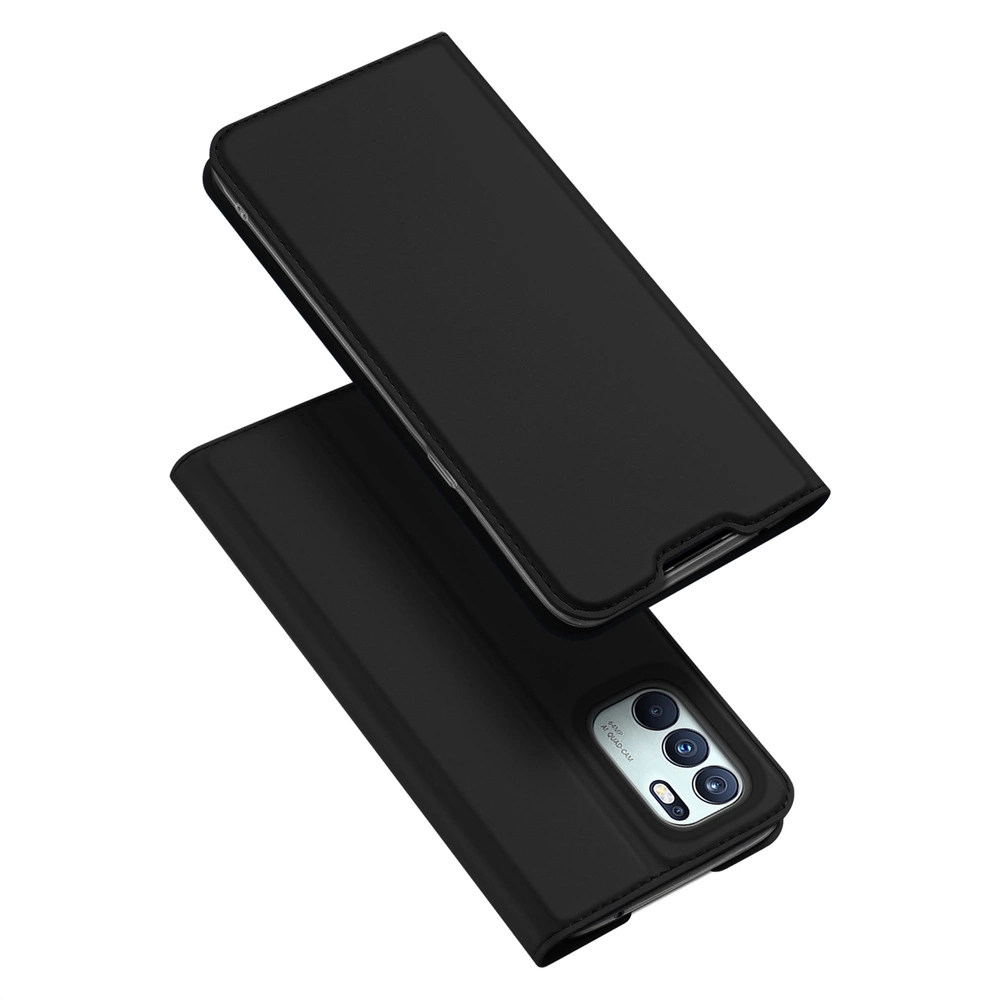 Dux Ducis Skin Pro Bookcase type case for Oppo Reno6 4G blackeng