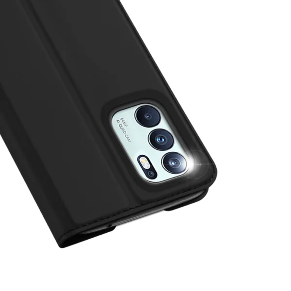 Dux Ducis Skin Pro Bookcase type case for Oppo Reno6 4G blackeng