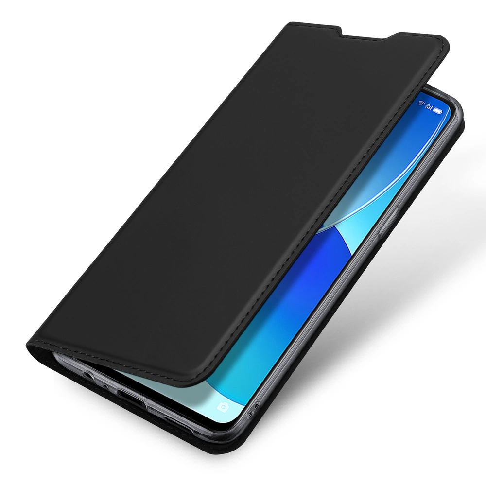 Dux Ducis Skin Pro Bookcase type case for Oppo Reno6 4G blackeng
