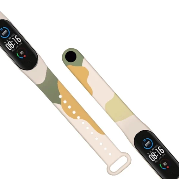 Strap Moro band for Xiaomi Mi Band 3 / 4 silicone strap watch bracelet pattern 10eng