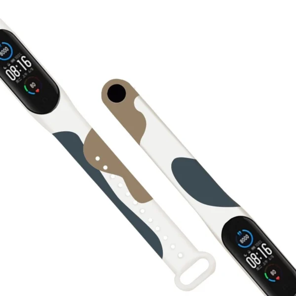 Strap Moro band for Xiaomi Mi Band 3 / 4 silicone strap watch bracelet pattern 12eng