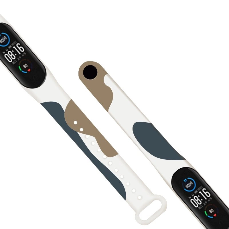Strap Moro band for Xiaomi Mi Band 3 / 4 silicone strap watch bracelet pattern 12eng