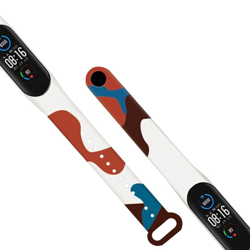 Strap Moro Wristband for Xiaomi Mi Band 4 / Mi Band 3 Silicone Strap Camo Watch Bracelet (15)eng