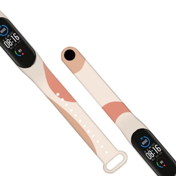 Strap Moro band for Xiaomi Mi Band 5 / 6 silicone strap watch bracelet pattern 6eng