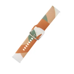 Strap Moro for Samsung Galaxy Watch 40 / 41 / 42 / 43 / 44 mm silicone bracelet watch band - pattern 3eng