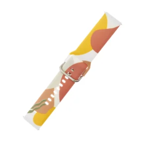 Strap Moro for Samsung Galaxy Watch 40 / 41 / 42 / 43 / 44 mm silicone bracelet watch band - pattern 7eng