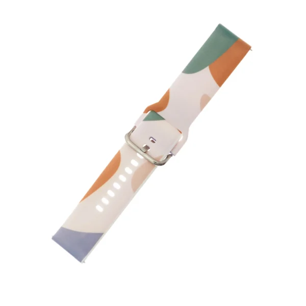 Strap Moro for Samsung Galaxy Watch 40 / 41 / 42 / 43 / 44 mm silicone bracelet watch band - pattern 11eng