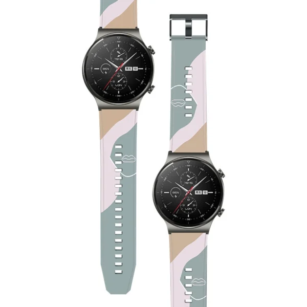 Strap Moro Band For Huawei Watch GT2 Pro Silicone Strap Camo Watch Bracelet (1)eng