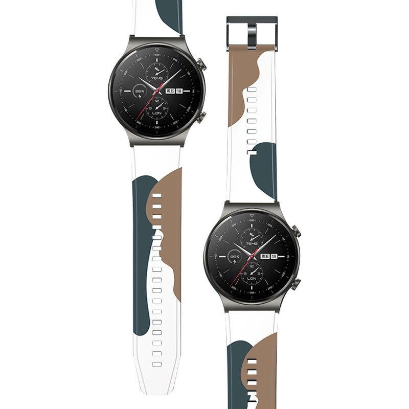 Strap Moro Band For Huawei Watch GT2 Pro Silicone Strap Camo Watch Bracelet (2)eng