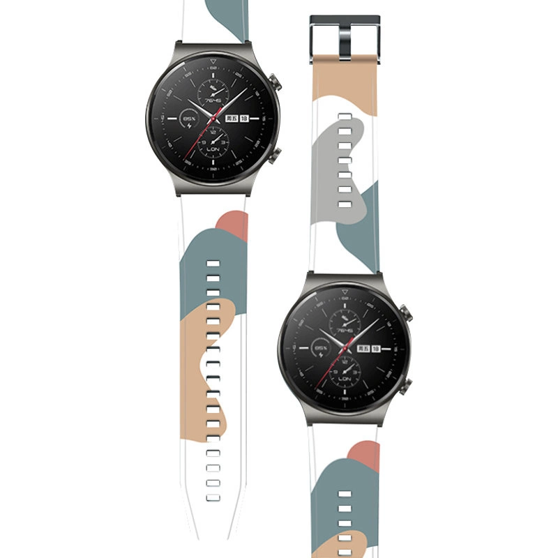 Strap Moro band for Huawei Watch GT2 Pro silicone strap watch bracelet pattern 3eng