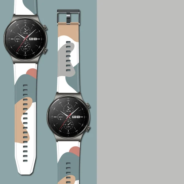 Strap Moro band for Huawei Watch GT2 Pro silicone strap watch bracelet pattern 3eng