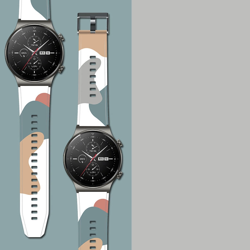 Strap Moro band for Huawei Watch GT2 Pro silicone strap watch bracelet pattern 3eng