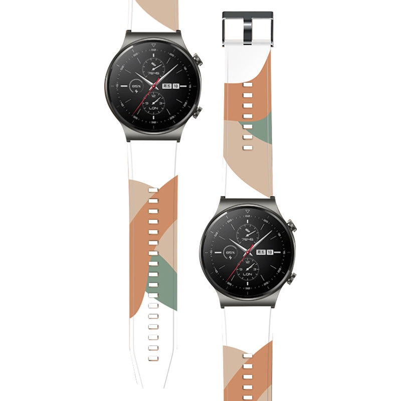 Strap Moro band for Huawei Watch GT2 Pro silicone strap watch bracelet pattern 4eng