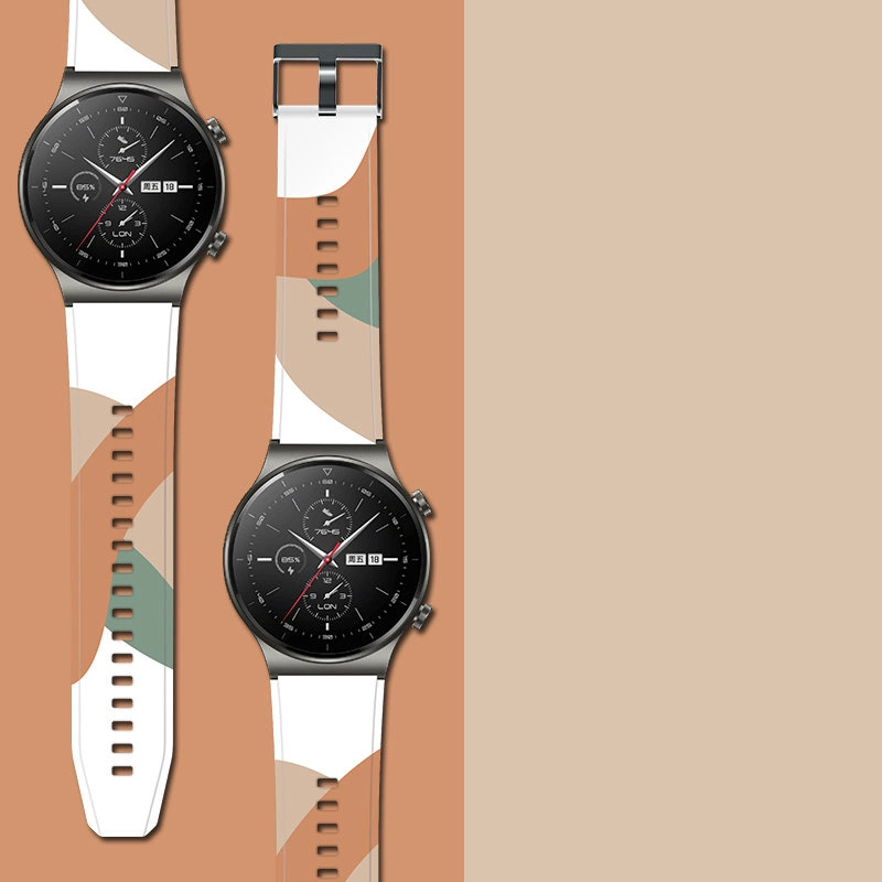 Strap Moro band for Huawei Watch GT2 Pro silicone strap watch bracelet pattern 4eng