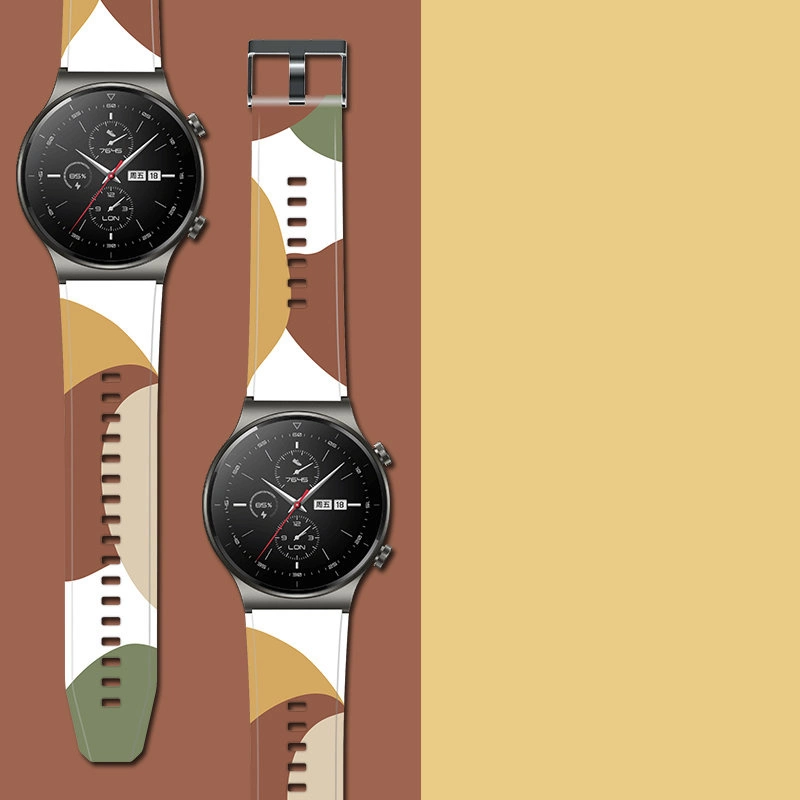 Strap Moro band for Huawei Watch GT2 Pro silicone strap watch bracelet pattern 5eng
