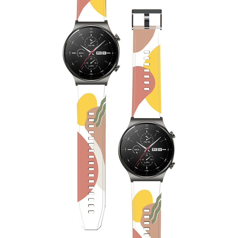 Strap Moro band for Huawei Watch GT2 Pro silicone strap watch bracelet pattern 8eng