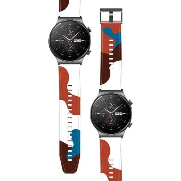 Strap Moro Band For Huawei Watch GT2 Pro Silicone Strap Camo Watch Bracelet (9)eng