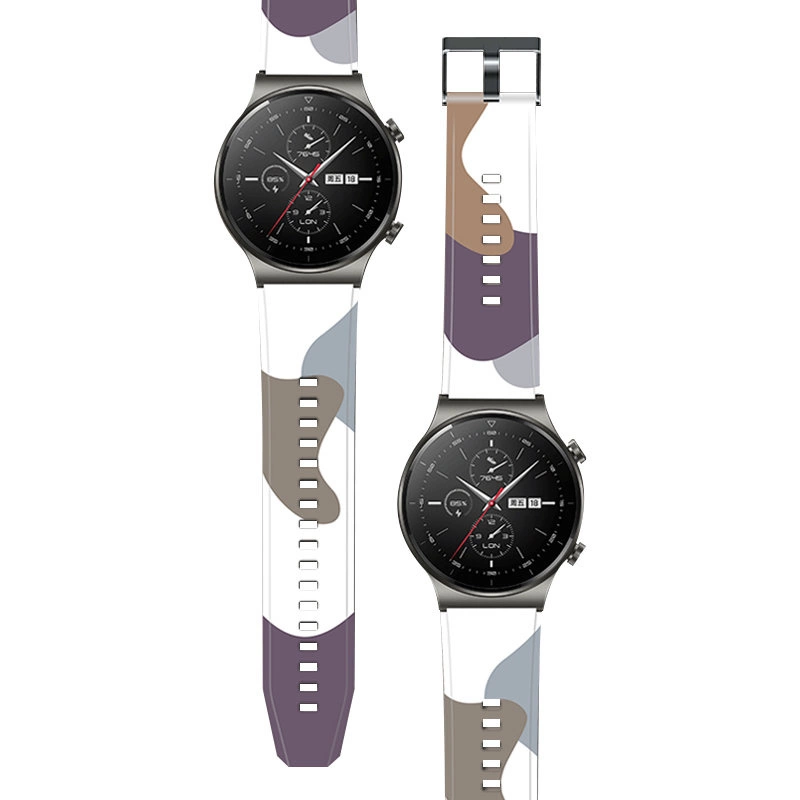 Strap Moro band for Huawei Watch GT2 Pro silicone strap watch bracelet pattern 10eng