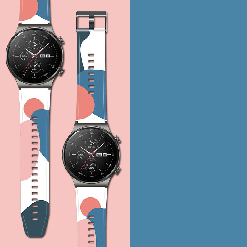 Strap Moro band for Huawei Watch GT2 Pro silicone strap watch bracelet pattern 11eng