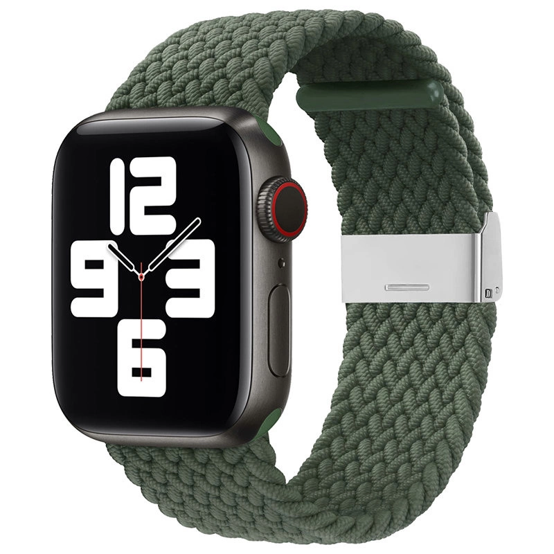 Braided Fabric Bracelet Strap Fabric Band for Apple Watch 38 / 40 / 41 mm - Greeneng