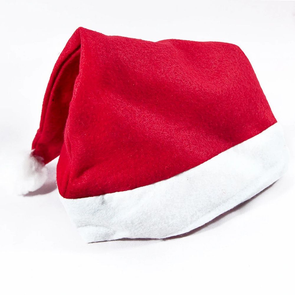 Santa Claus hat with pompom RC-K-296 red