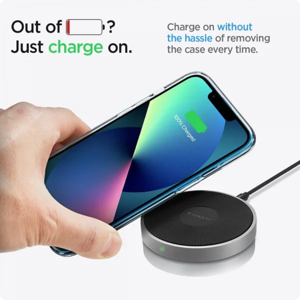 Spigen Liquid Crystal iPhone 13 Case - Cleareng