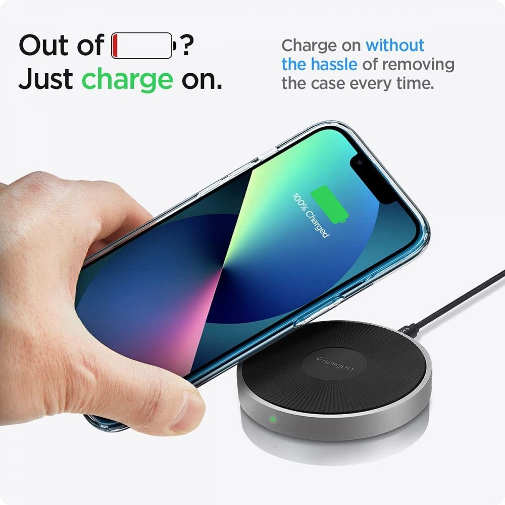 Spigen Liquid Crystal iPhone 13 Case - Cleareng